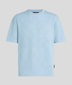 Monogram CHECKED T-SHIRT