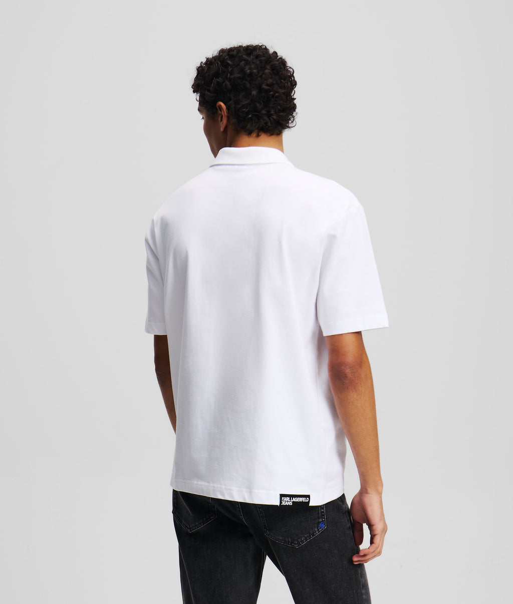 BOX FADE LOGO POLO SHIRT