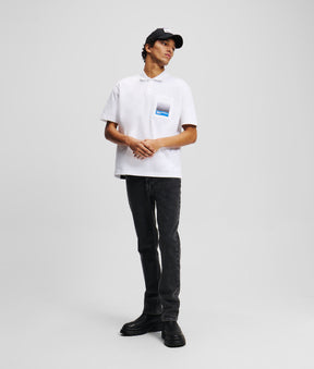 BOX FADE LOGO POLO SHIRT