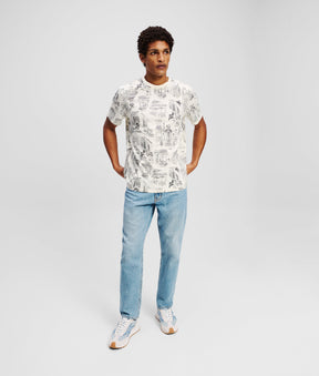 KL X JORGE PARRA ALL-OVER PRINT T-SHIRT