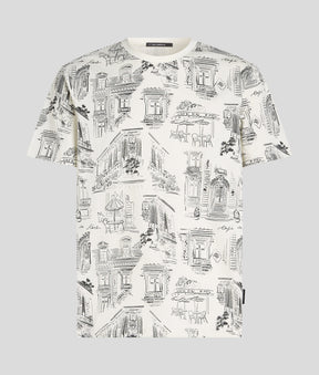 KL X JORGE PARRA ALL-OVER PRINT T-SHIRT