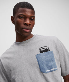 IKON DENIM POCKET T-SHIRT