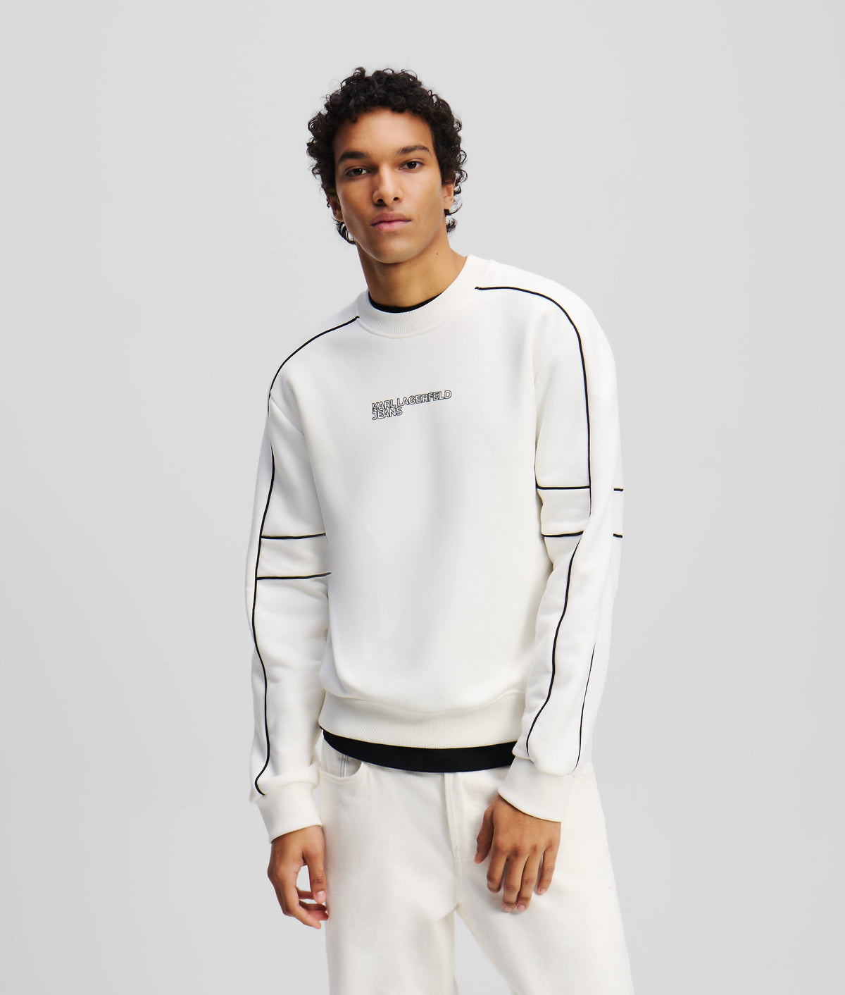 PIPING SWEATSHIRT