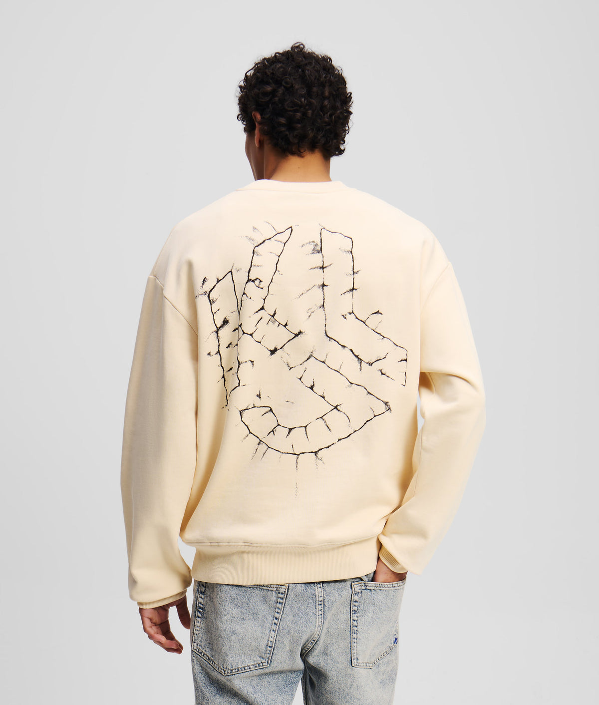SHIBORI MONOGRAM SWEATSHIRT