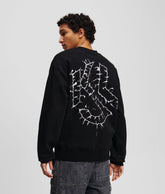 SHIBORI MONOGRAM SWEATSHIRT