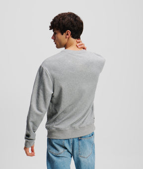 IKON DENIM POCKET SWEATSHIRT