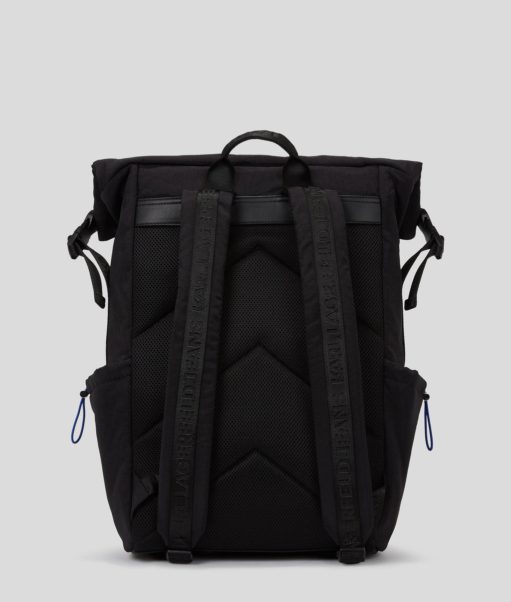 UTILITY DRAWSTRING ROLL-TOP RUCKSACK