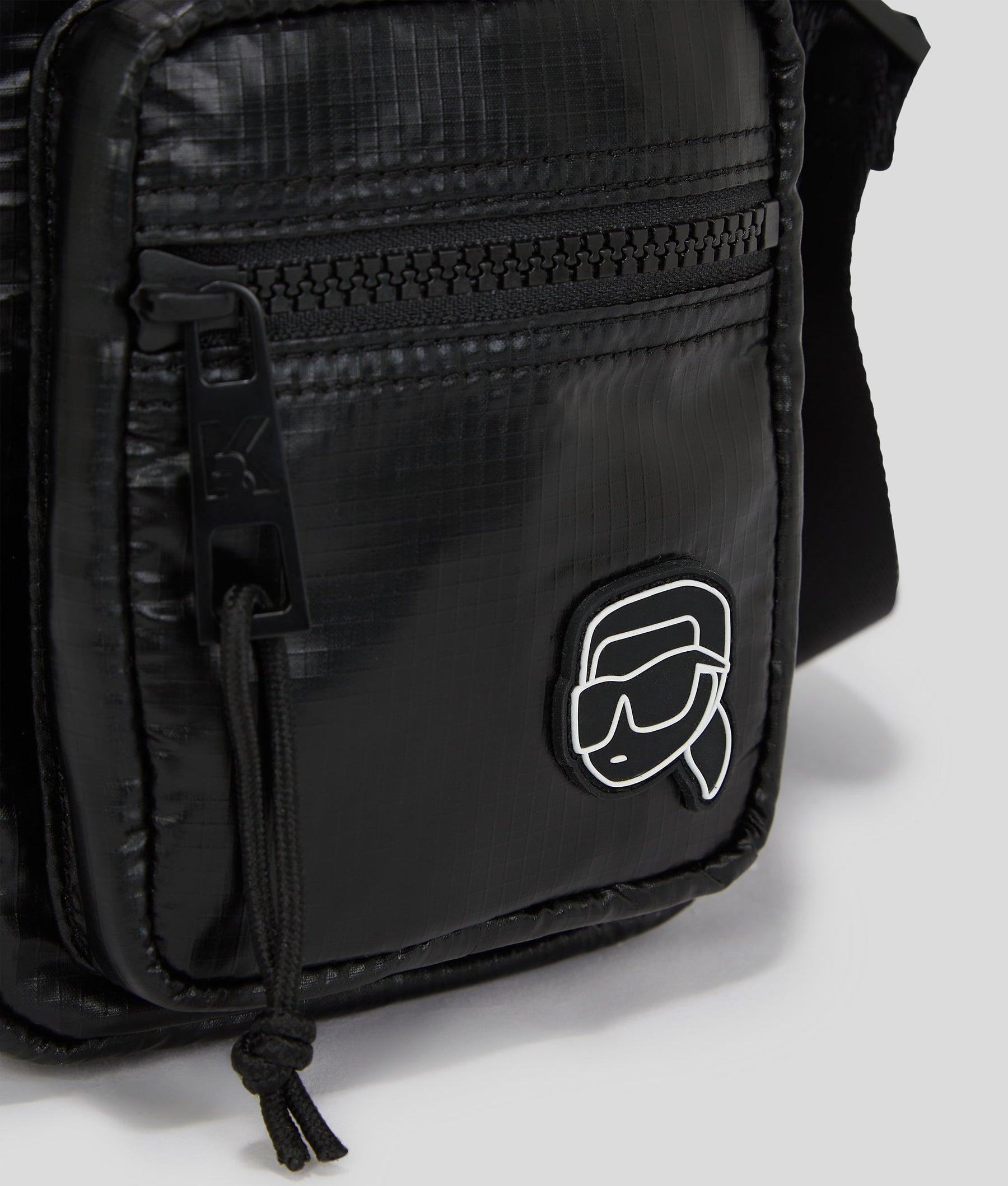 IKON K PUFFY NYLON CROSSBODY BAG