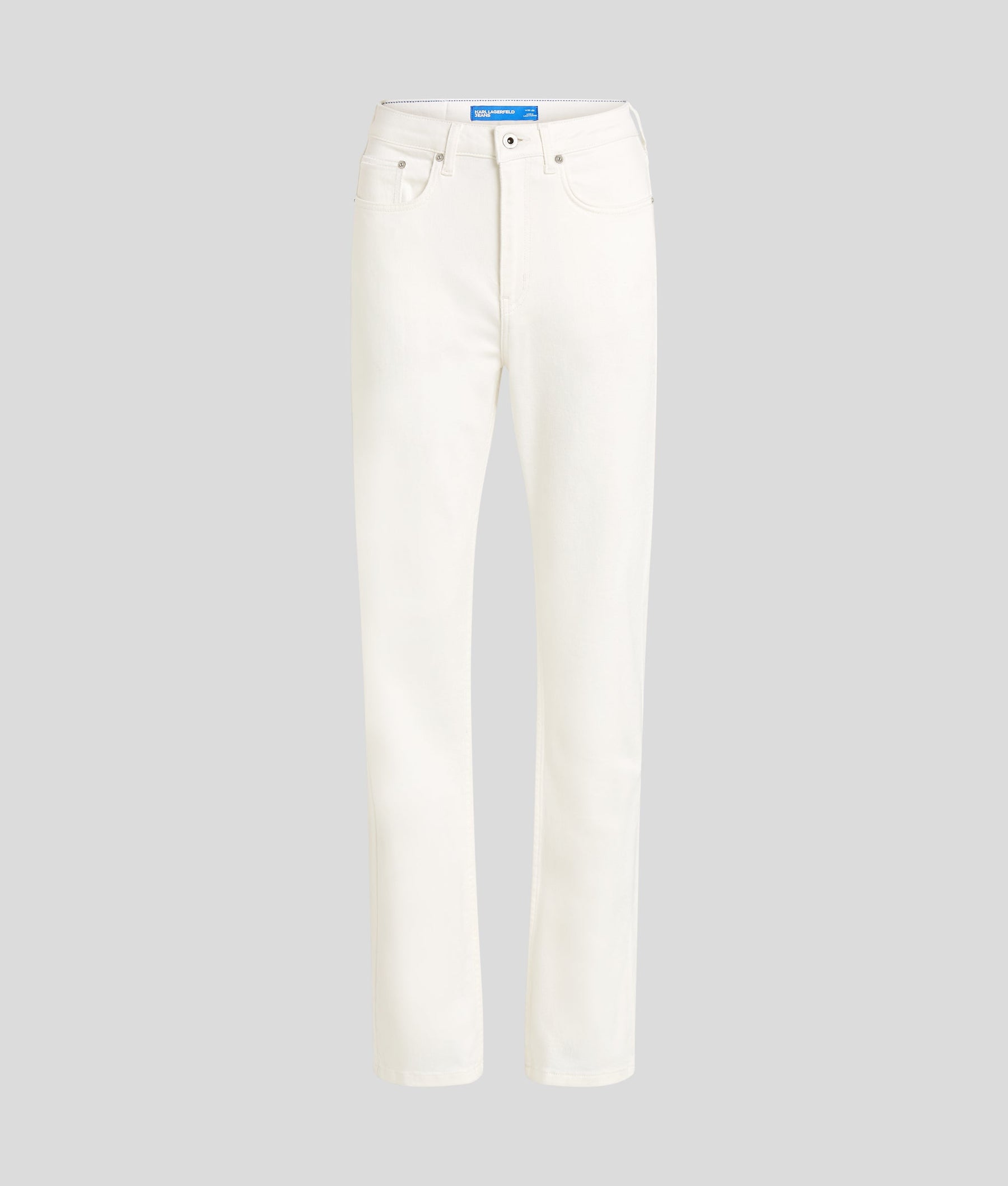 HIGH-WAIST STRAIGHT JEANS