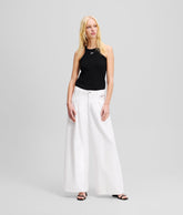 MID-RISE WIDE-LEG JEANS