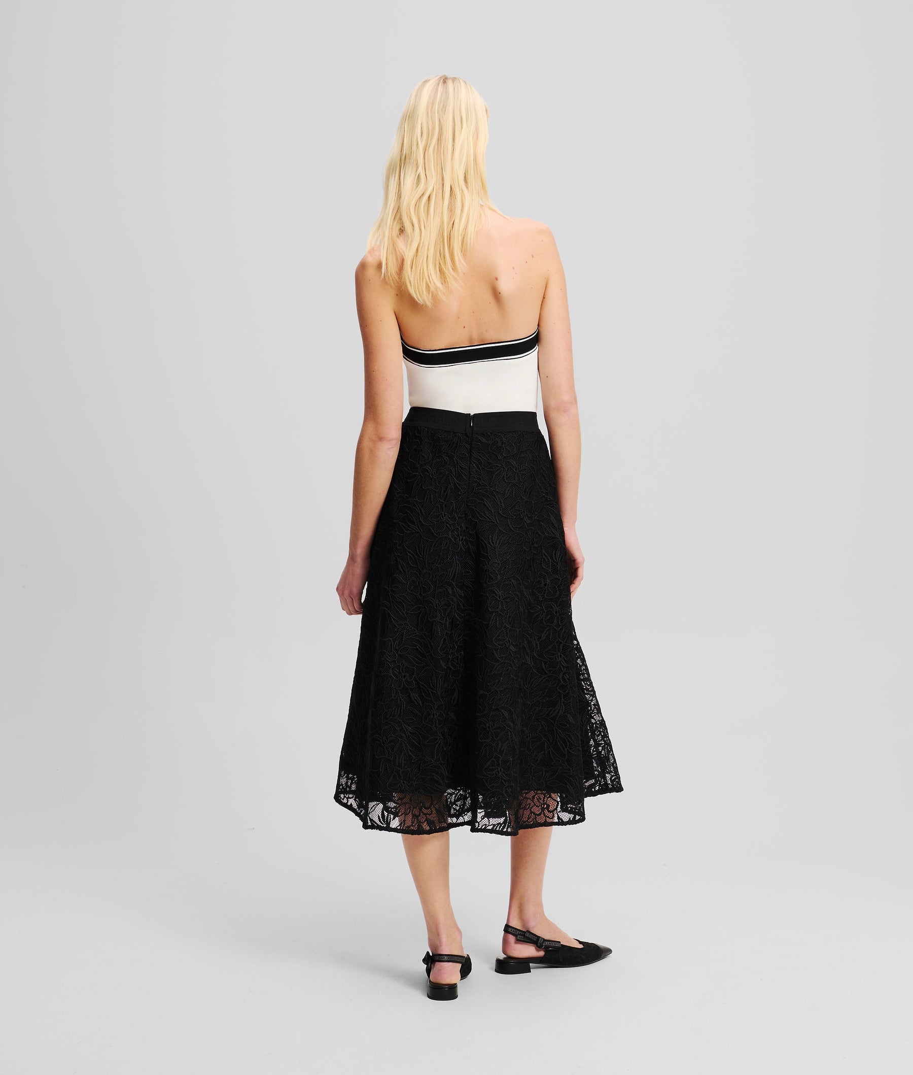 ORCHID EMBROIDERY SKIRT