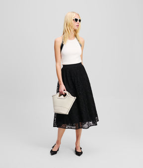 ORCHID EMBROIDERY SKIRT