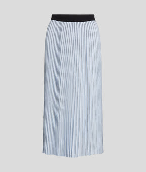 PLEATED MAXI SKIRT