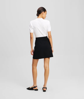 BUTTON DETAIL SKIRT