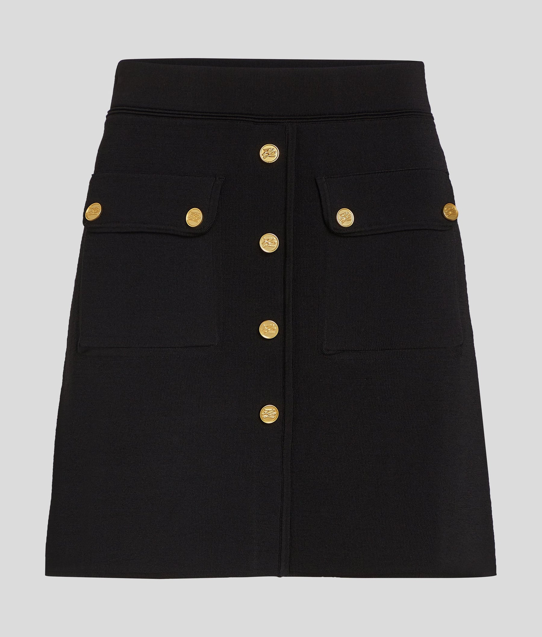 BUTTON DETAIL SKIRT
