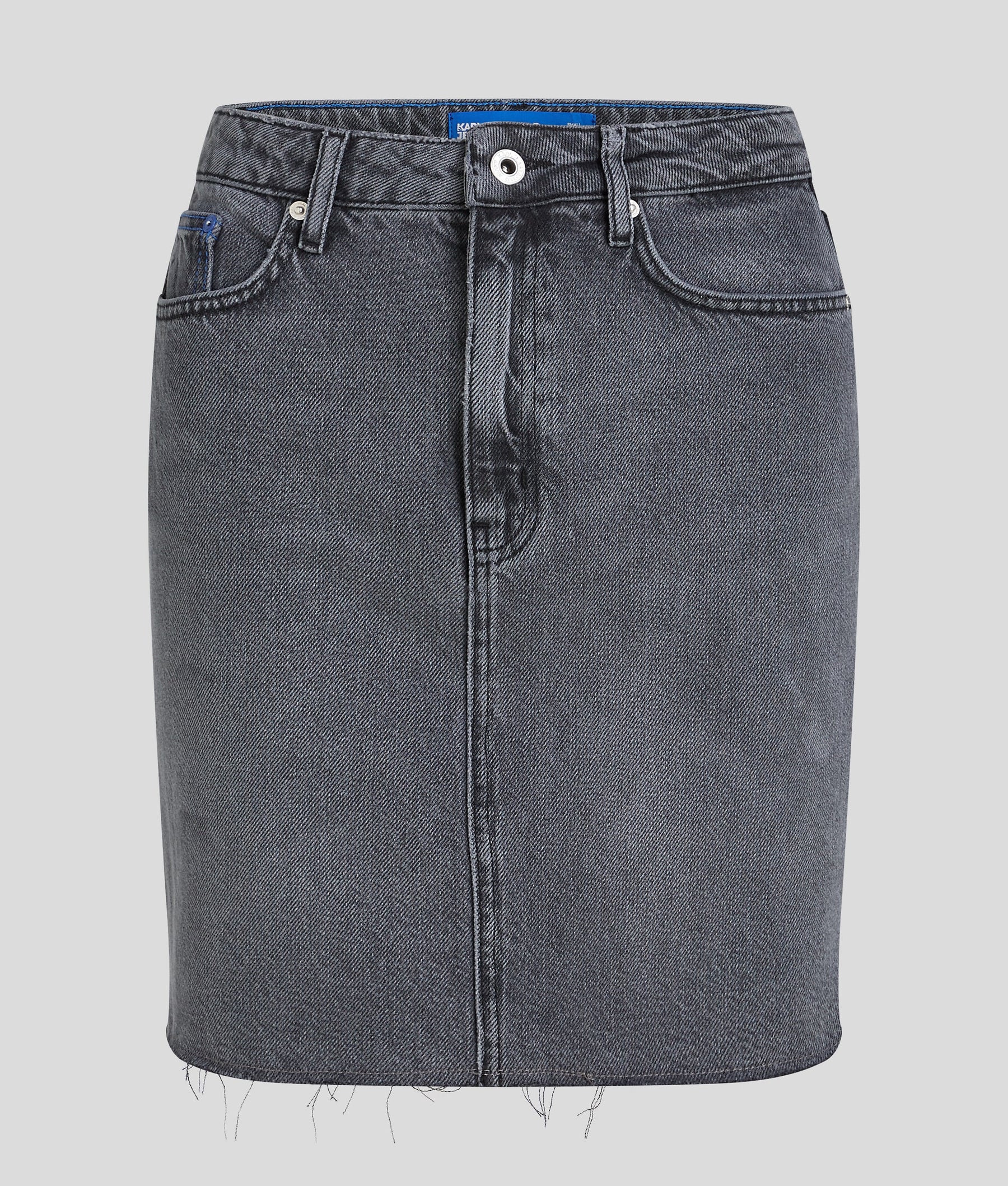KARL PRINT DENIM SKIRT
