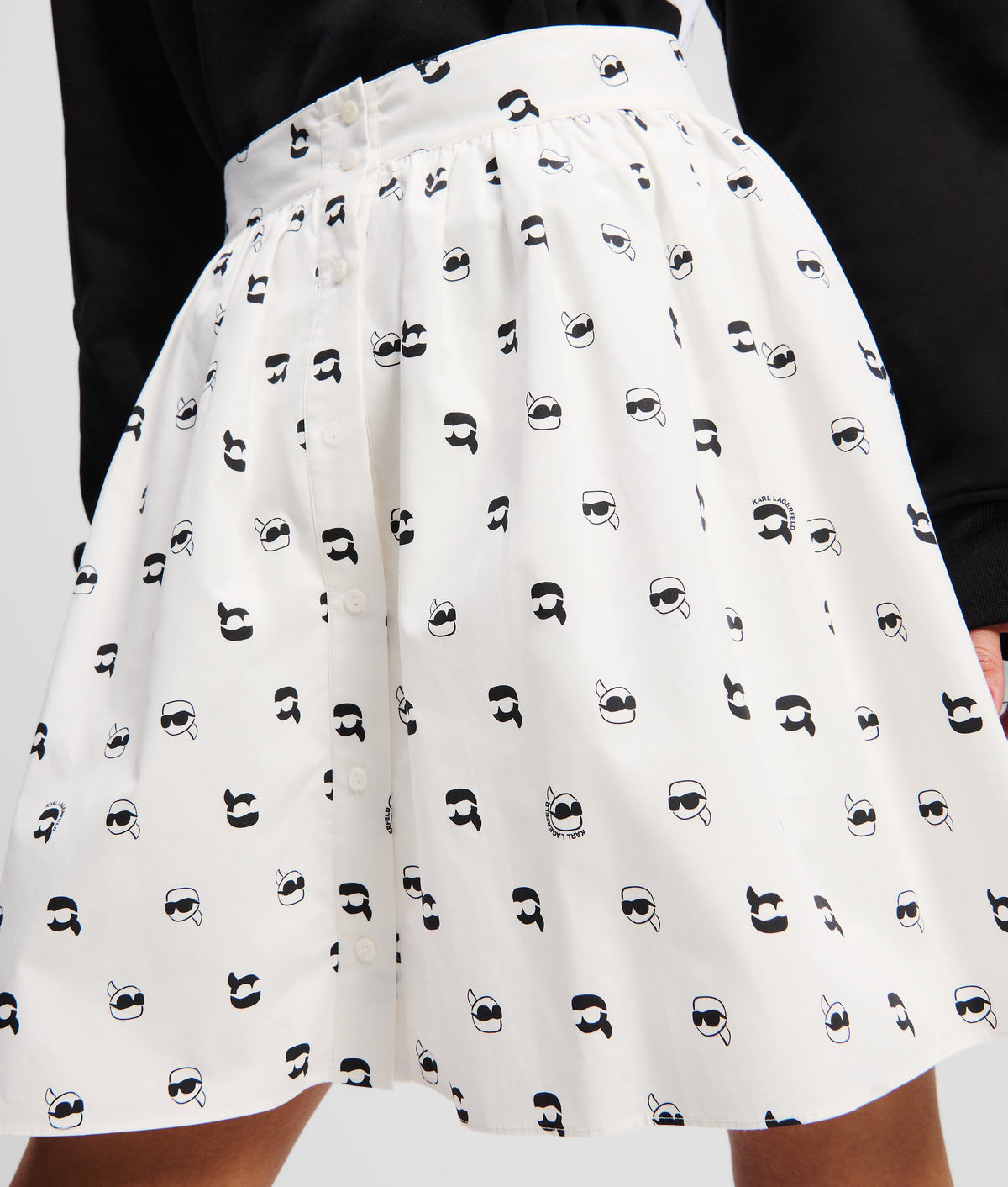 IKON ALL-OVER-PRINT SKIRT