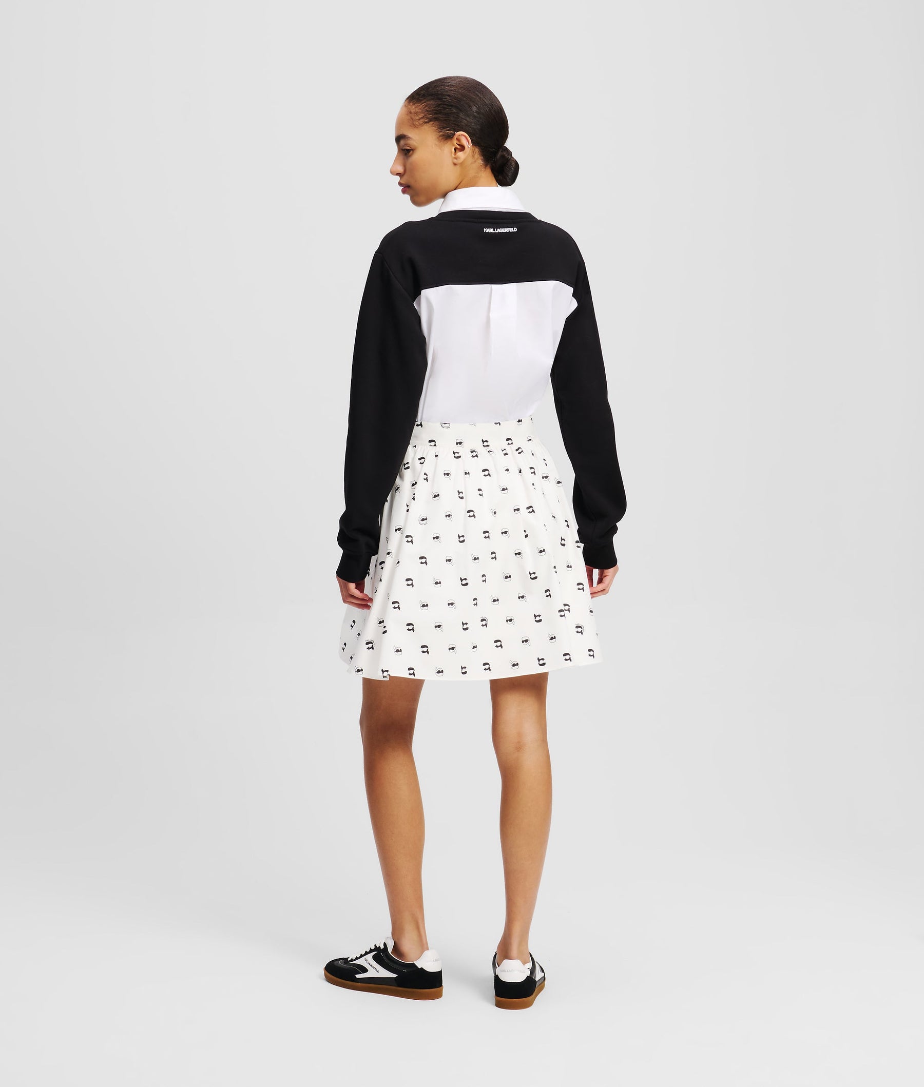 IKON ALL-OVER-PRINT SKIRT