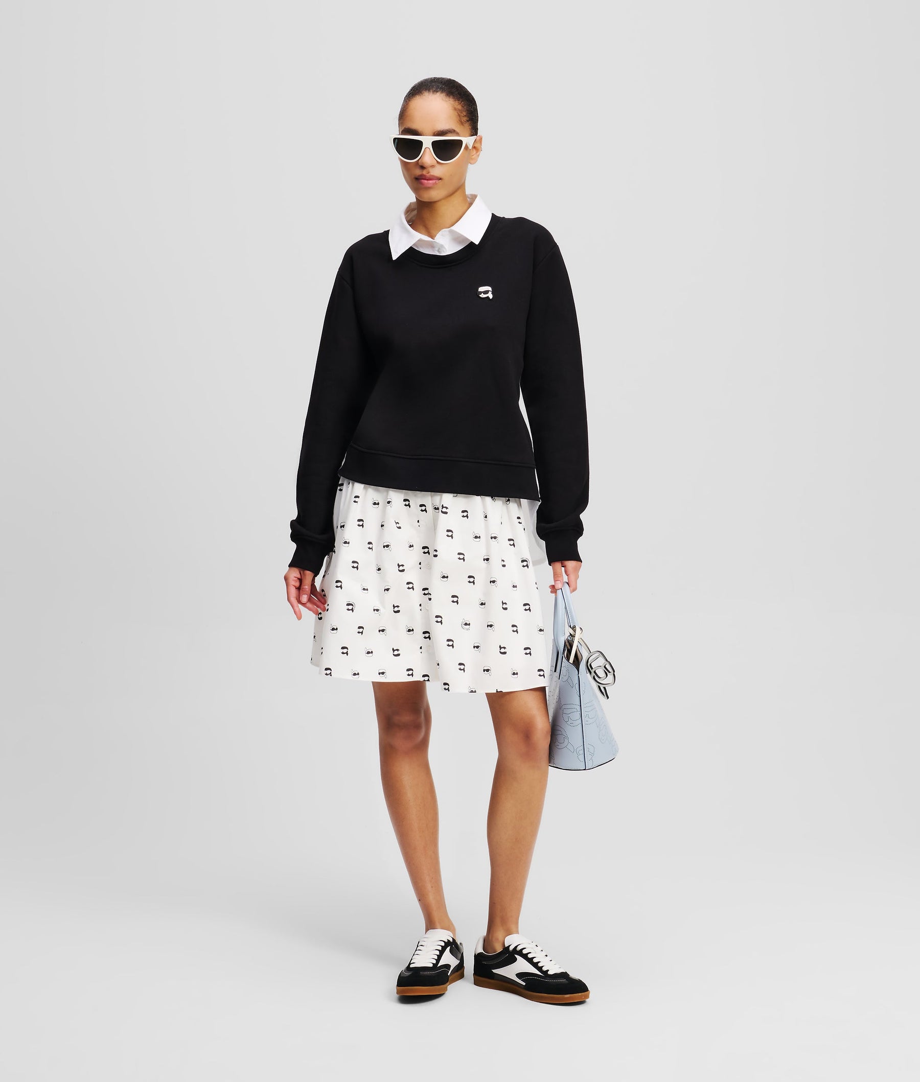 IKON ALL-OVER-PRINT SKIRT