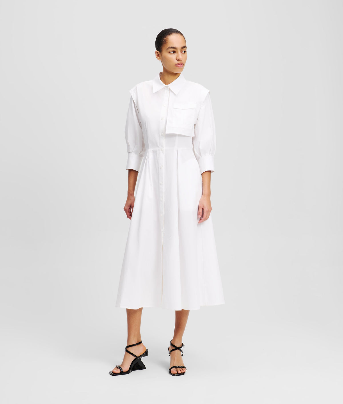 CARGO SHIRT DRESS