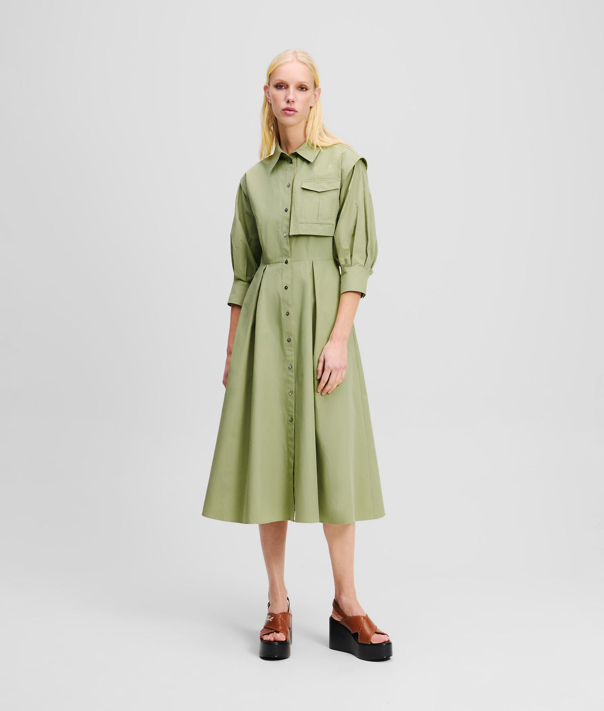 CARGO SHIRT DRESS