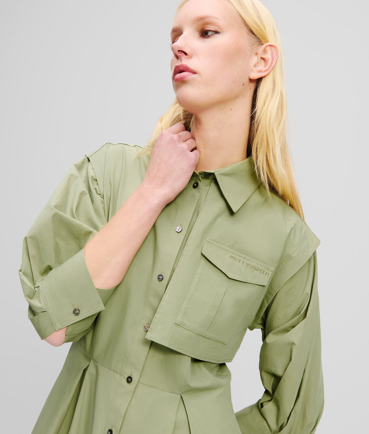 CARGO SHIRT DRESS