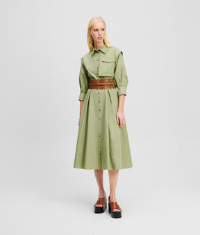CARGO SHIRT DRESS
