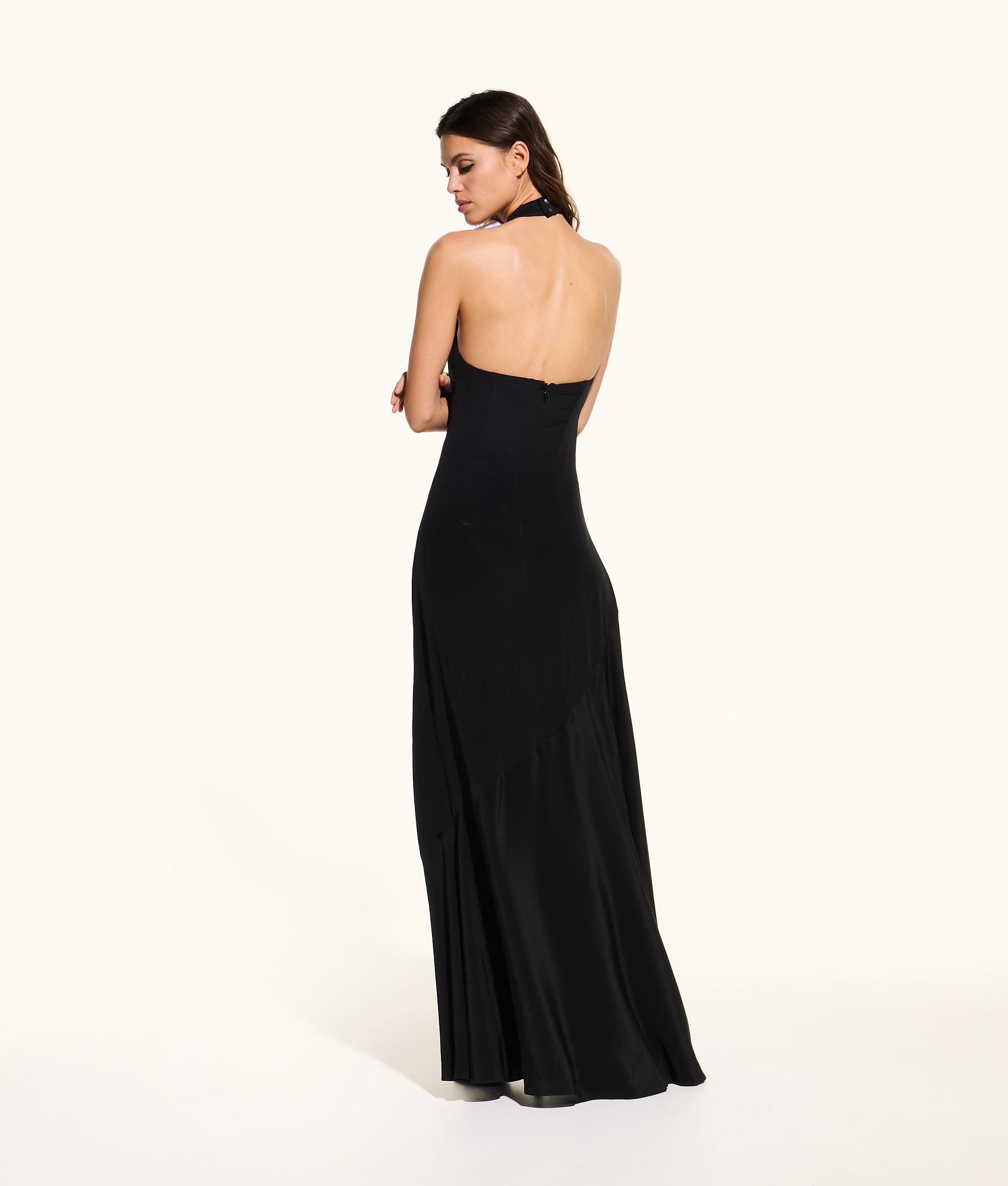 KL STUDIO SILK MAXI DRESS