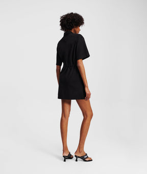 Utility shirt dress