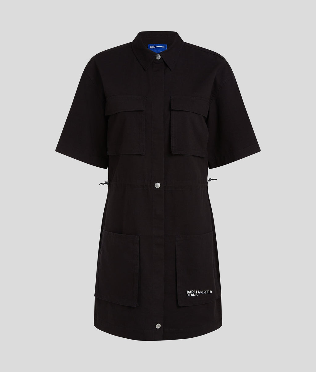 Utility shirt dress