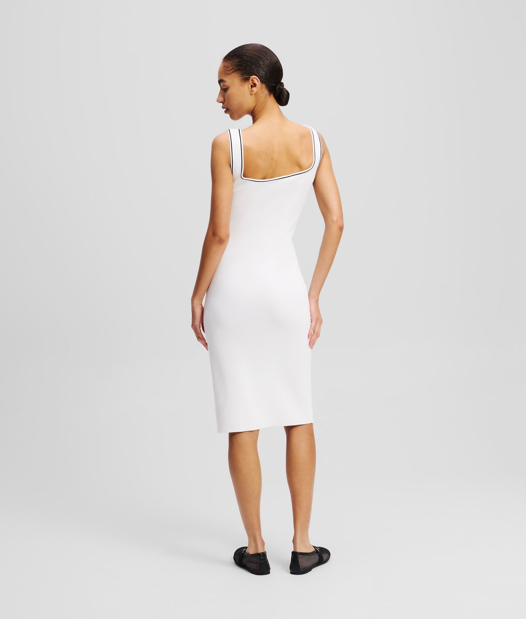 KARL ESSENTIAL KNITTED DRESS