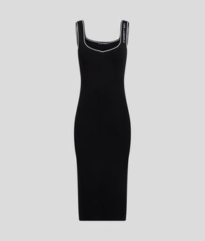 KARL ESSENTIAL KNITTED DRESS