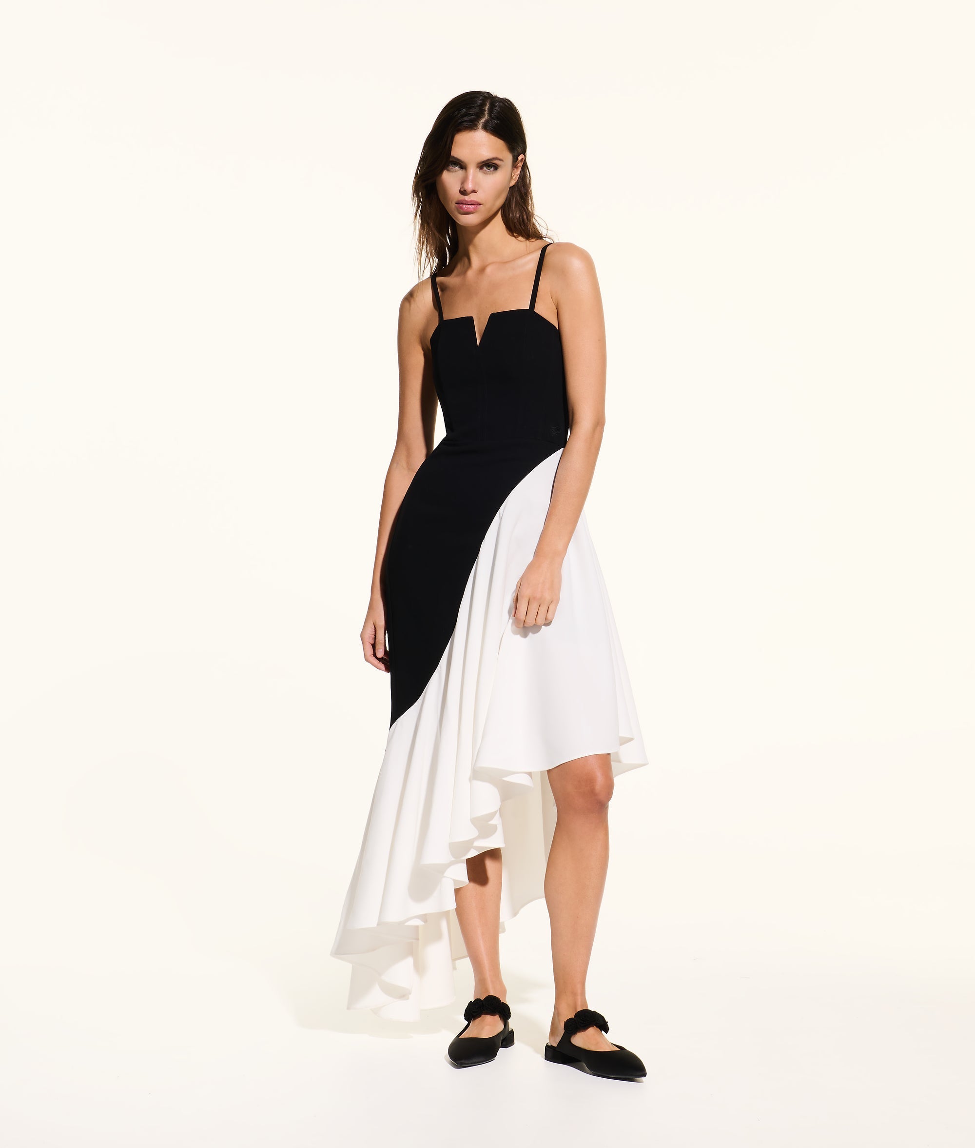 KL STUDIO RUFFLE DRESS