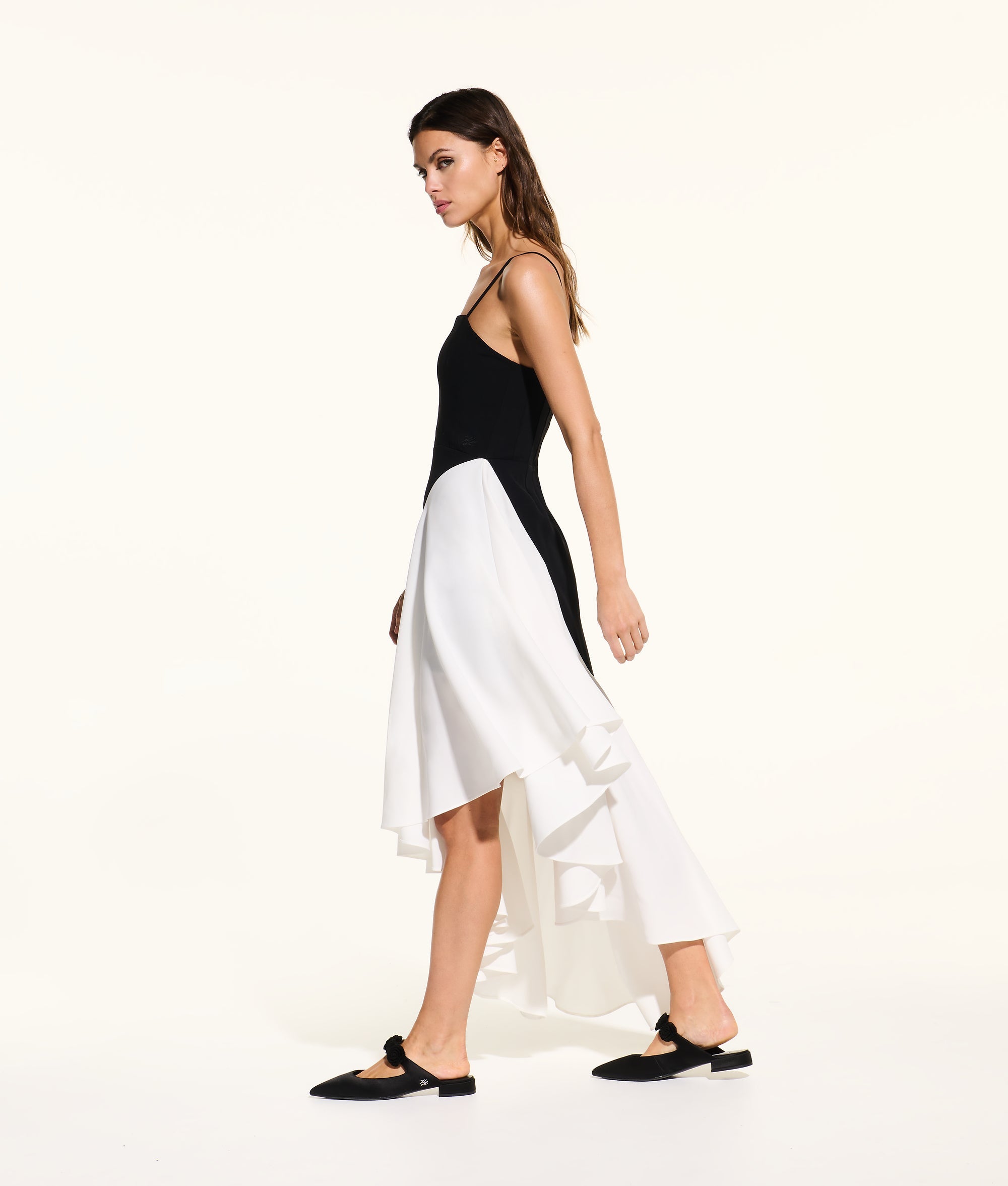 KL STUDIO RUFFLE DRESS