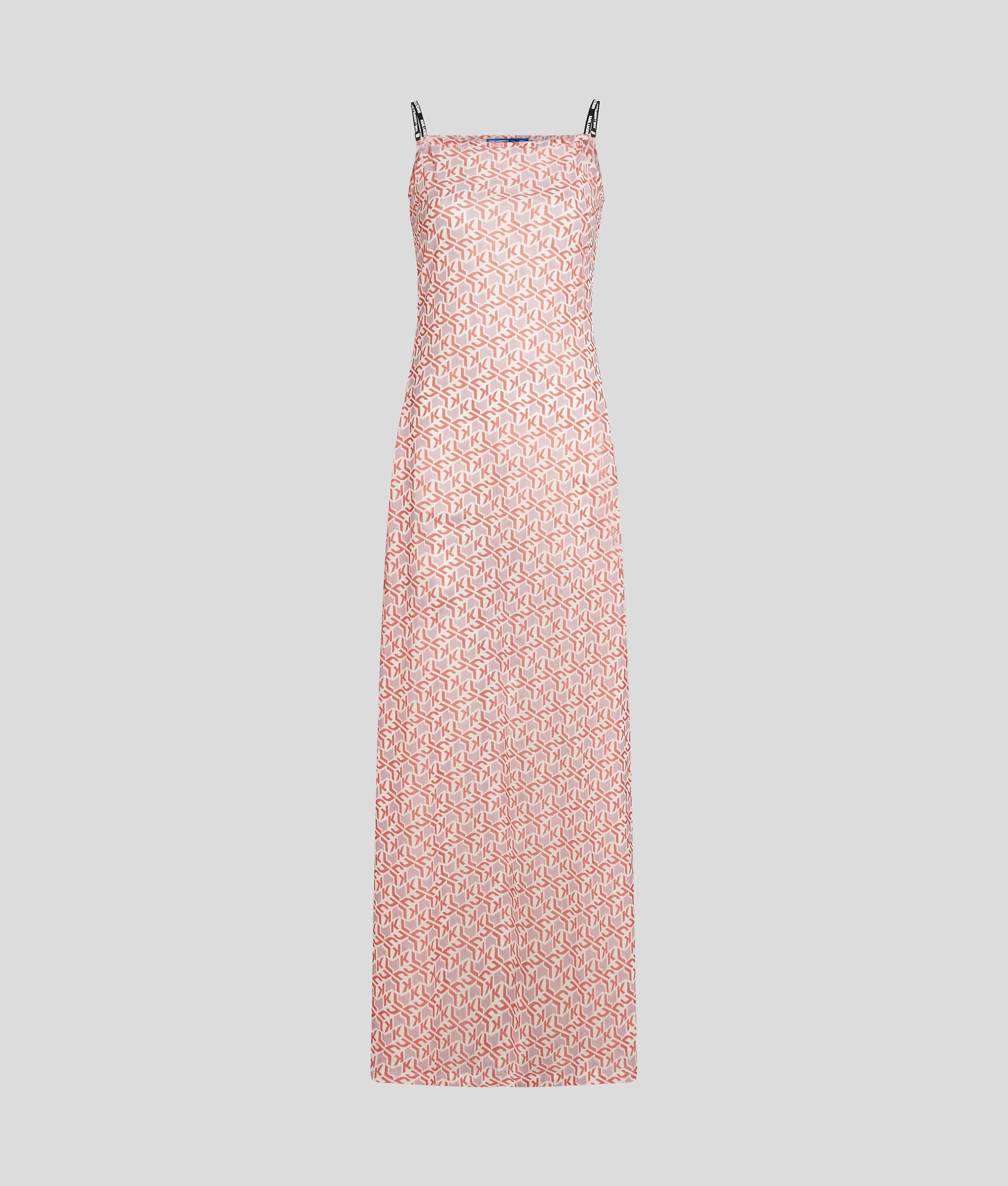 MONOGRAM MESH MAXI DRESS