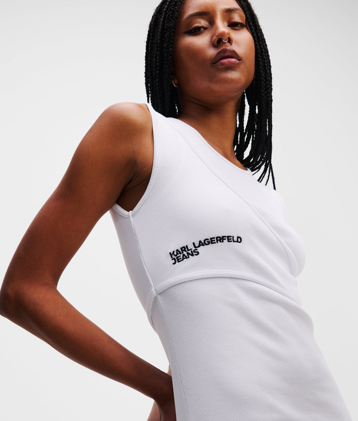 RIBBED TANK DRESS