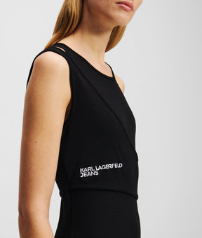 RIBBED TANK DRESS