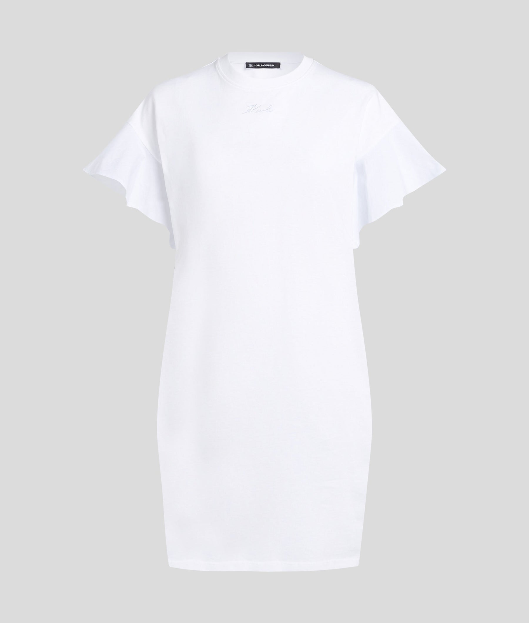 FABRIC MIX T-SHIRT DRESS