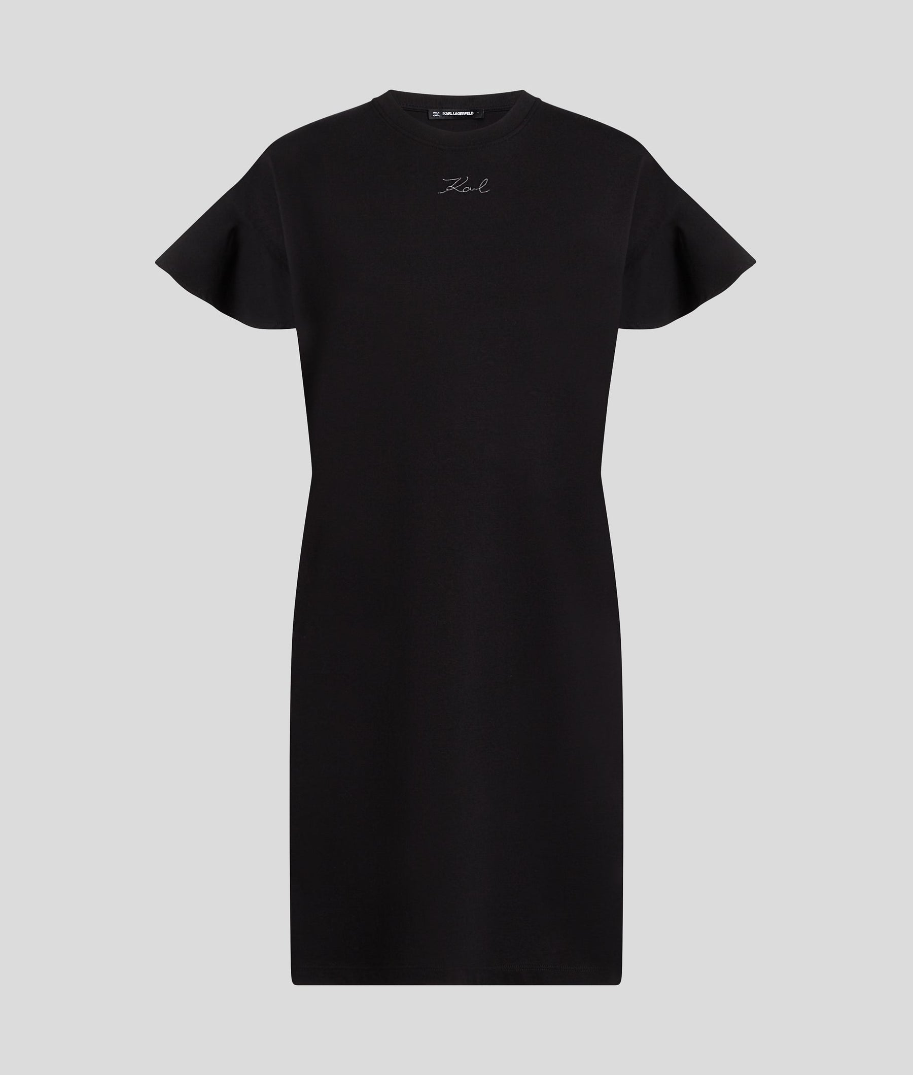 FABRIC MIX T-SHIRT DRESS