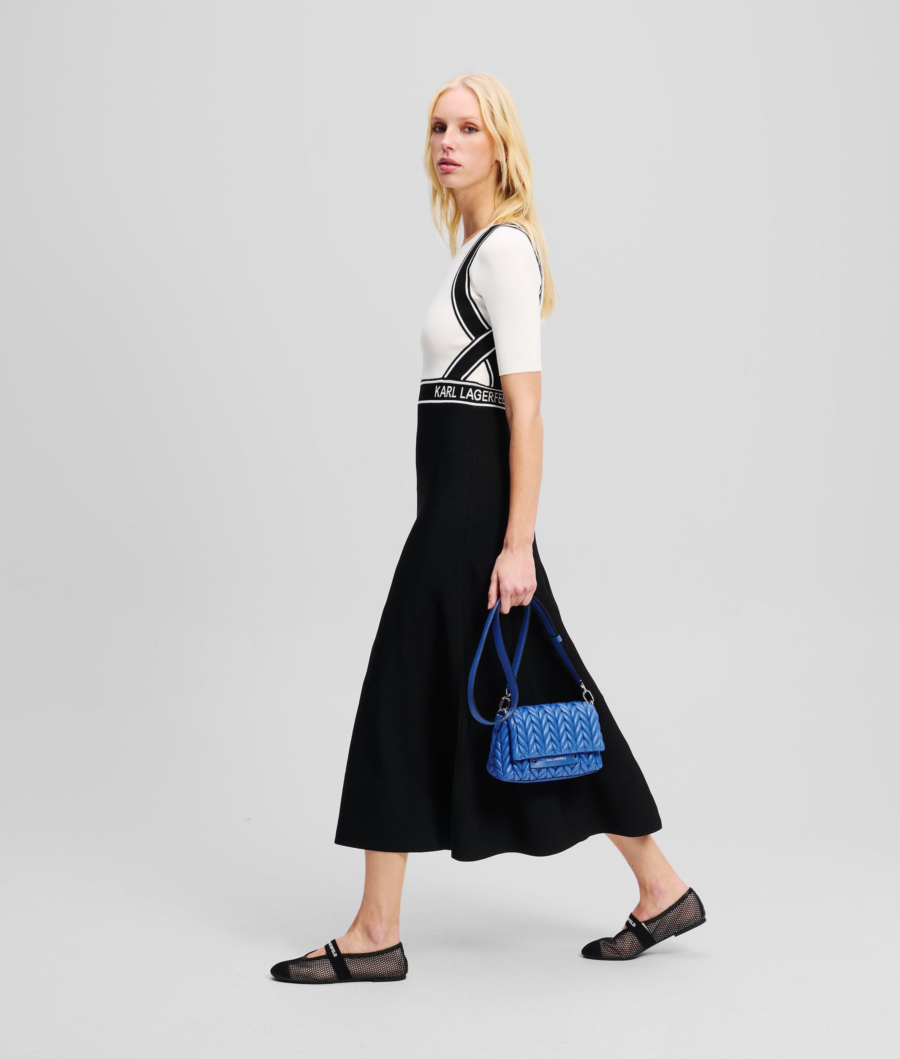 LOGO KNIT DRESS