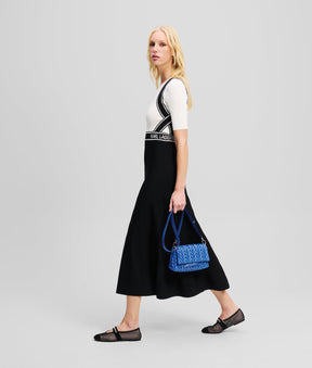 LOGO KNIT DRESS