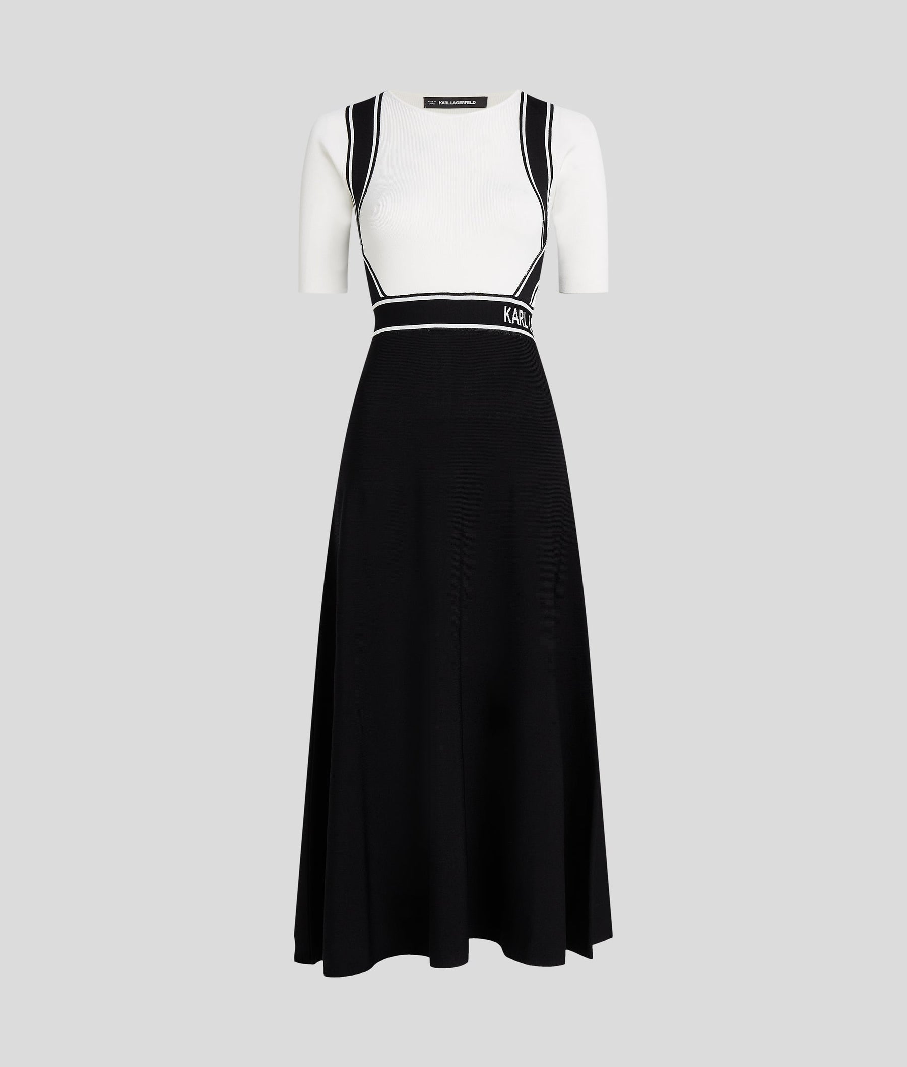 LOGO KNIT DRESS