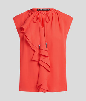 RUFFLE BLOUSE