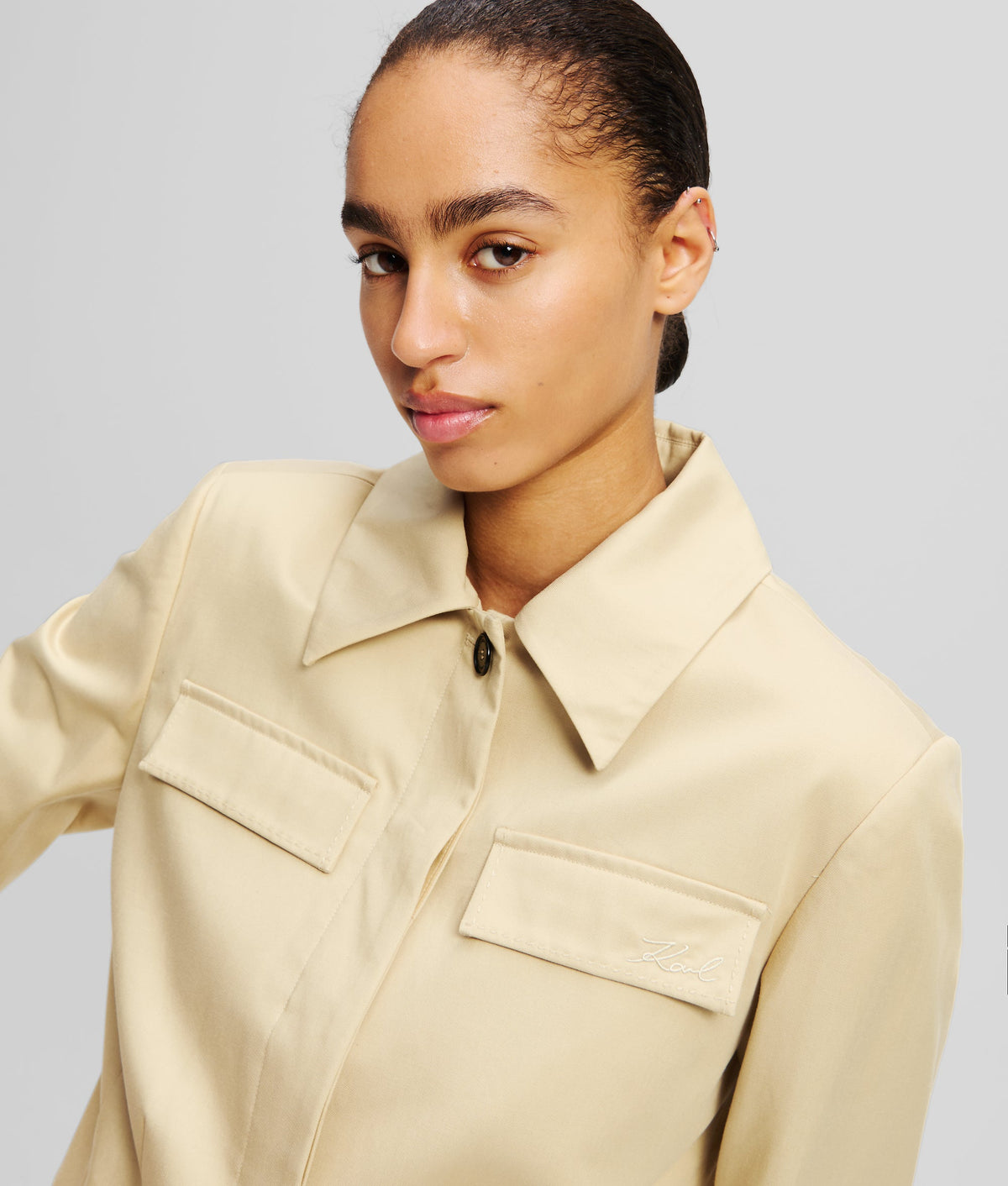 CROPPED BOMBER JACKET