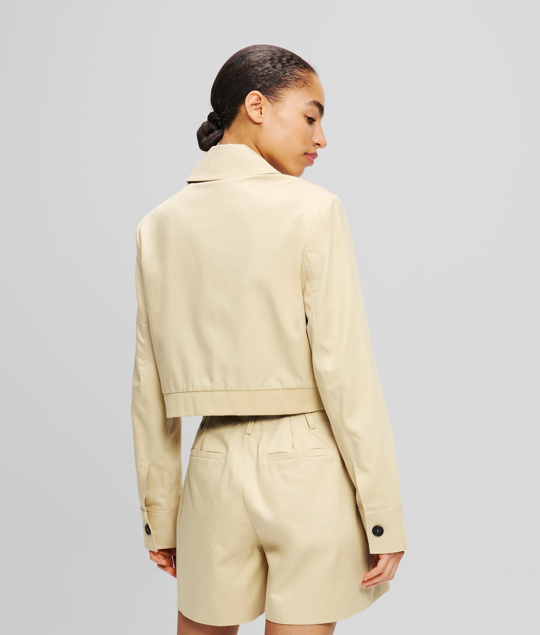 CROPPED BOMBER JACKET