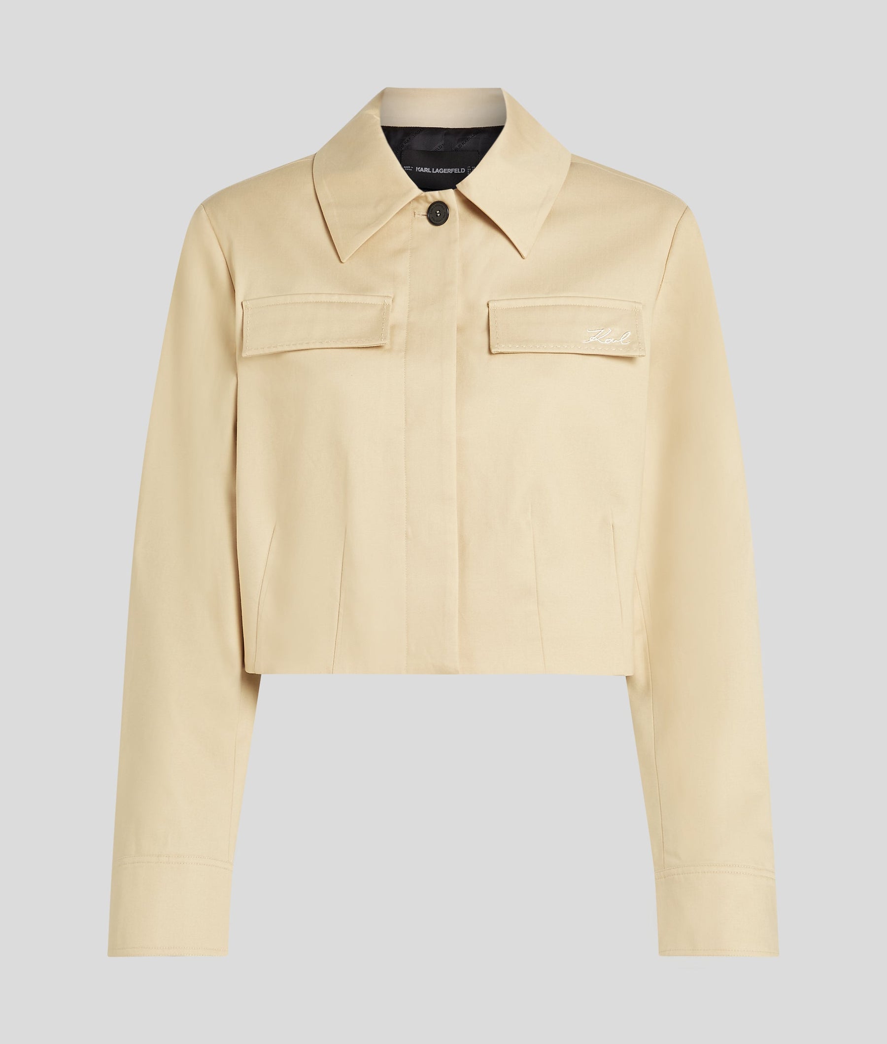 CROPPED BOMBER JACKET