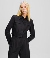 CROPPED BOMBER JACKET