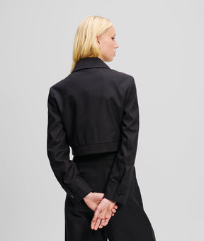 CROPPED BOMBER JACKET