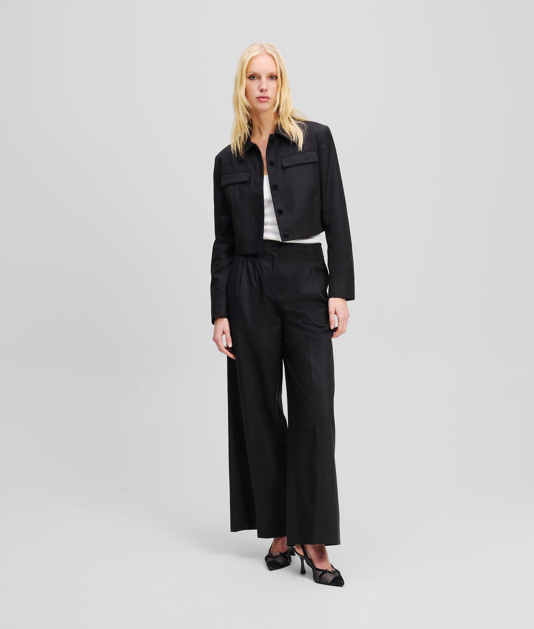 CROPPED BOMBER JACKET