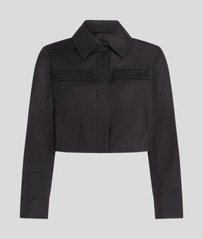 CROPPED BOMBER JACKET